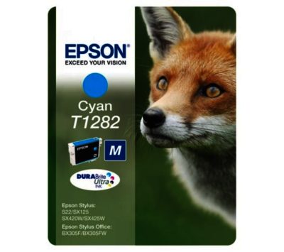 EPSON  Fox T1282 Cyan Ink Cartridge